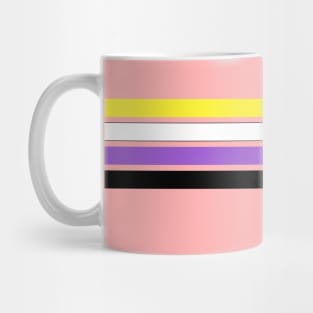 Non binary human pride Mug